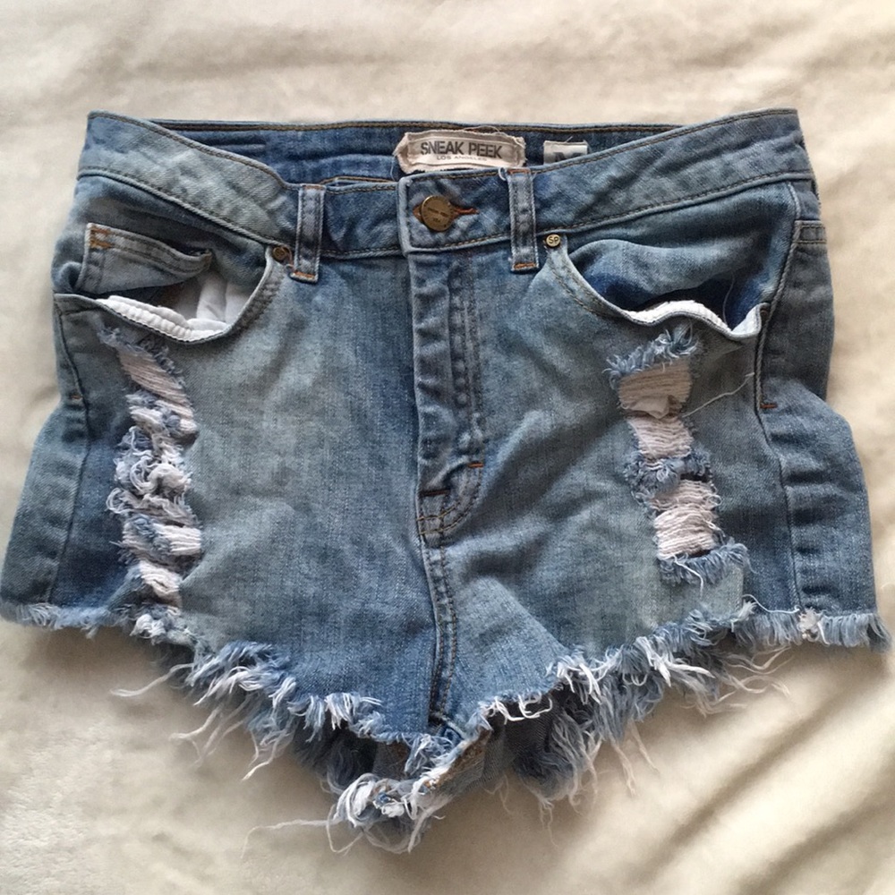 Jean shorts